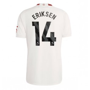 Manchester United Christian Eriksen #14 Alternativní Dres 2023-24 Krátký Rukáv